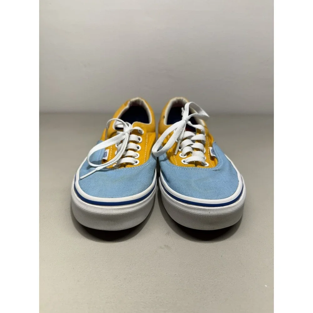 Vans Era Canvas Shoe Multi Bright Colorblock Blue Multicolor Mens 7 Womens 8.5